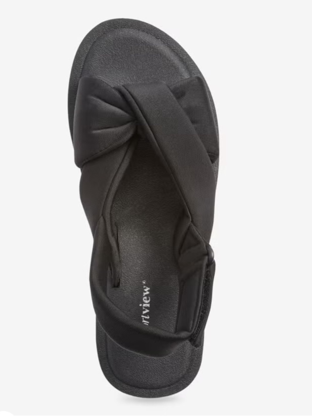 Comfortview adjustable stretch sandals size 8 medium wide NEW